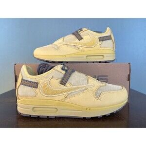 Nike Air Max 1 x Travis Scott Cactus Jack "Saturn Gold" Men's Sz 9.5 DO9392-700